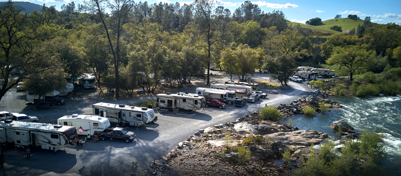 Camping Pass Offer Background