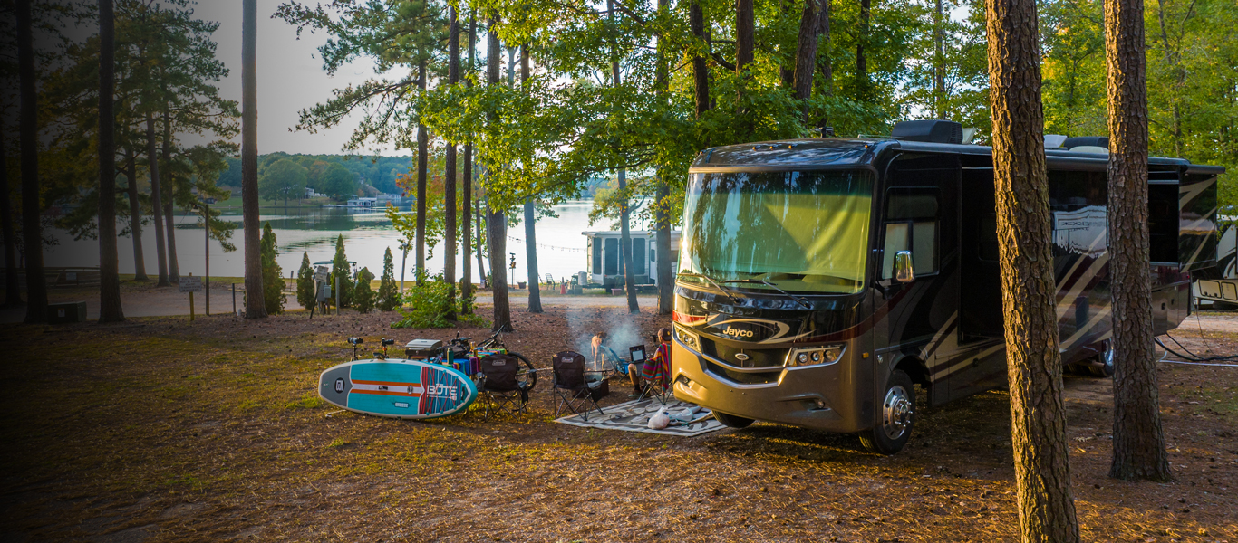 Camping Pass Offer Background