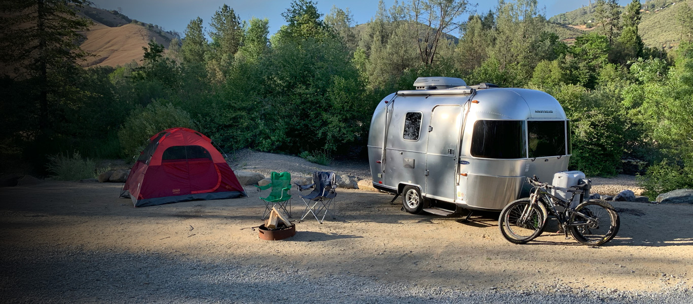 Camping Pass Offer Background