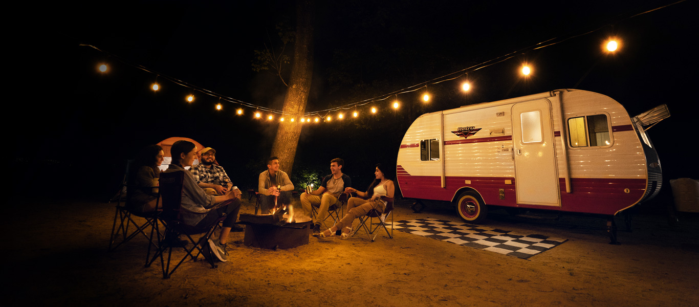 Camping Pass Offer Background